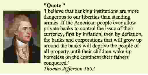Centralized Private Banks Controlling the Currencies of the World